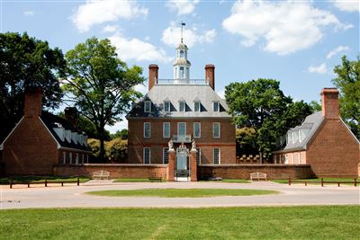 Gouverneurspalast in Colonial Williamsburg